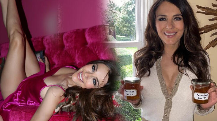 Elizabeth Hurley’den lüks malikanesinde karantina
