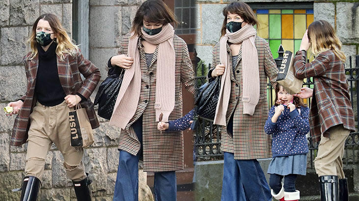 Milla Jovovich kızının ilk başrolüne destek için ü