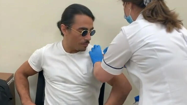 Nusret Gökçe, Dubai'de koronavirüs aşısı oldu
