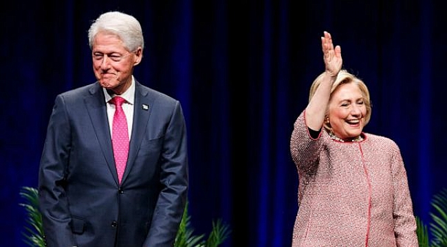 Bill Clinton ve Hillary Clinton DC'de