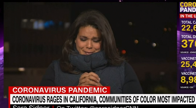CNN Muhabiri Gözyaşlarını Tutamadı
