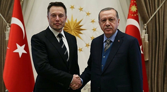 Erdoğan, Elon Musk ile Görüştü