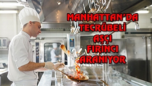 Manhattan'da Aşçı Fırıncı Aranıyor