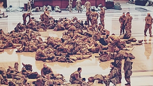 National Guard Troops Defending The Capitol