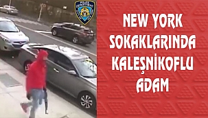 New York Polisi Kaleşnikoflu Adamı Arıyor