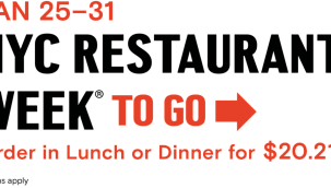'NYC Restaurant Week To Go' Başladı