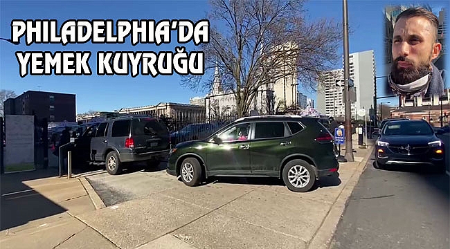 Philadelphia'da Bedava Yemek Kuyruğu