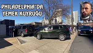 Philadelphia'da Bedava Yemek Kuyruğu