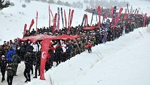 Sarıkamış Şehitleri Anıldı...
