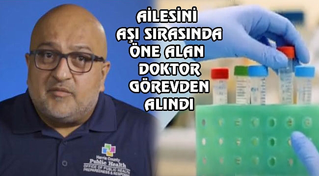 Teksas'ta Türk Doktorun Aşı Önceliği