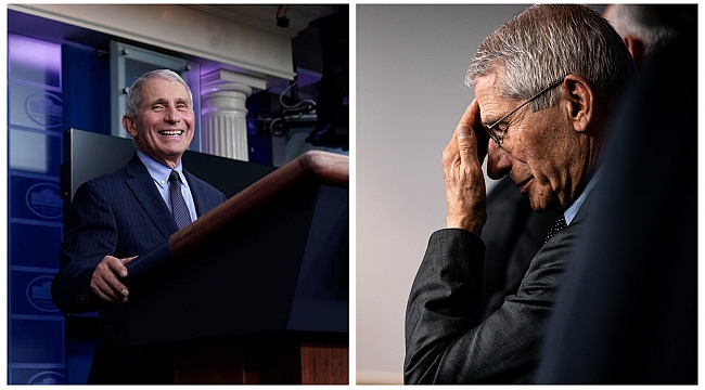 Trump'lı ve Trump'sız Fauci Kıyaslaması