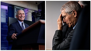 Trump'lı ve Trump'sız Fauci Kıyaslaması