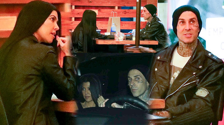 Kourtney Kardashian ile Travis Barker'ın arkadaşlı