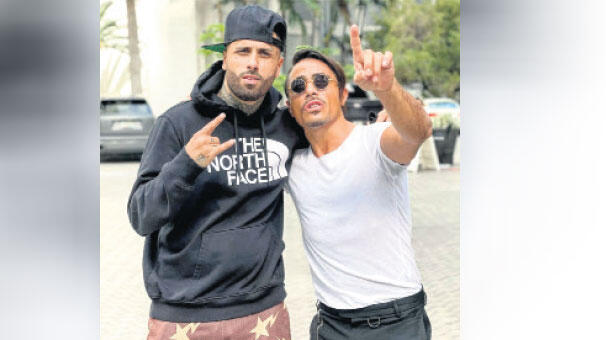 Nicky Jam’ı ağırladı