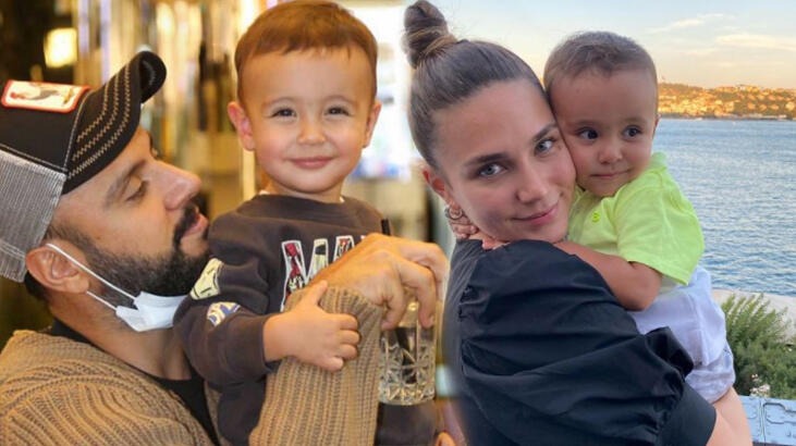 Buse Varol ile Alişan'ın oğulları Burak iki yaşınd