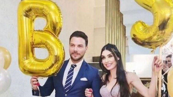 Burcu Kıratlı ile Sinan Akçıl nişanlandı