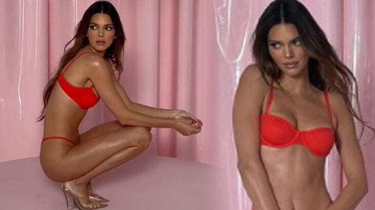 Kendall Jenner sosyal medyayı salladı