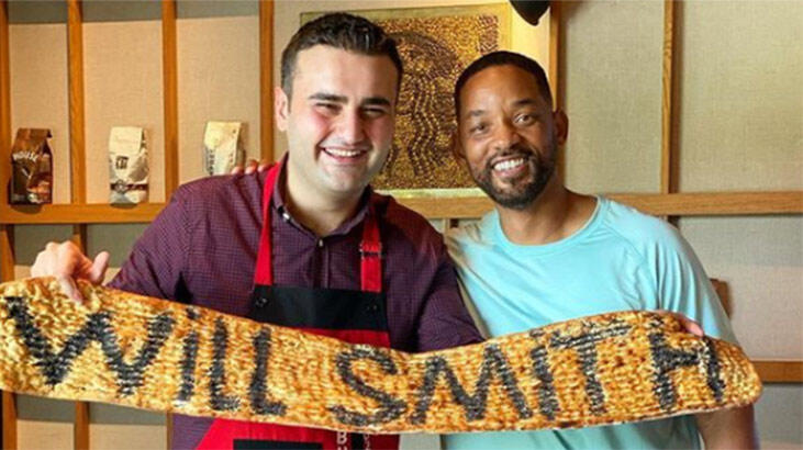 CZN Burak, Will Smith'e pide pişirdi