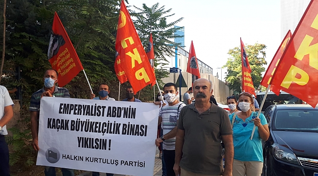 ABD Büyükelçiliğine "Boşaltın" İhtarı