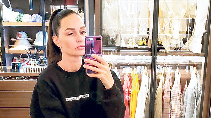 Kaslı bacakları dikkat çekti