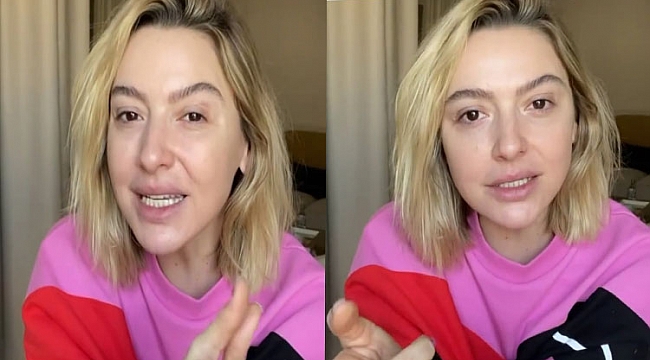 Hadise Açıkgöz'ün makyajsız hali!