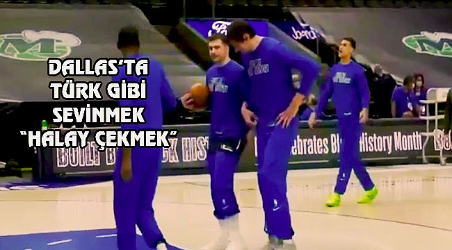 Luka Doncic ve Boban Marjanovic'in Halayı