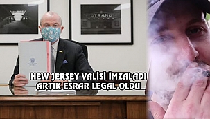 New Jersey'de Esrar Yasallaştırıldı