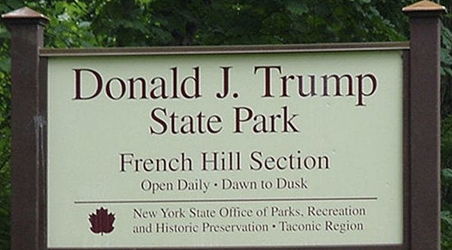 New York, Trump Parkı'nın Adını Değiştiriyor