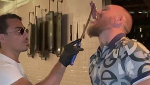 Nusret'ten McGregor'a Bin Dolarlık Et
