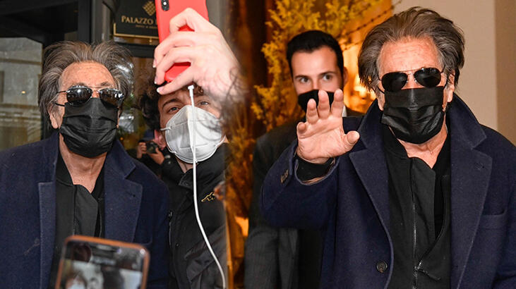 Hayranları Al Pacino'ya geçit vermedi