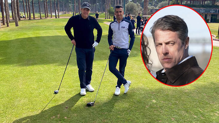 Dünyaca ünlü aktör Hugh Grant  Antalya'yı bırakama