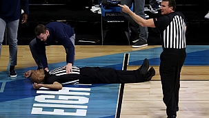 Basketbol Maçında Hakem Bayıldı