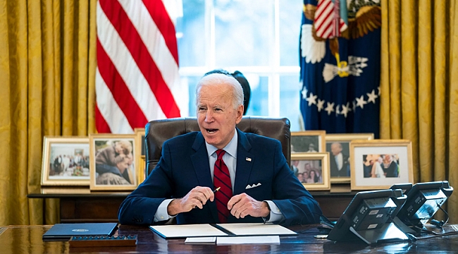 Biden: 'Dört Kişilik Bir Aile 5 bin 600 Dolar Yardım Alacak'