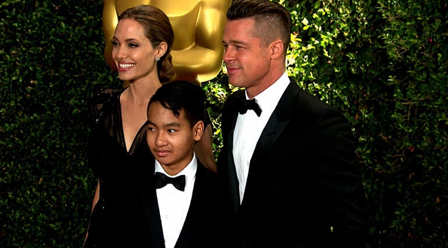 Brad Pitt'e Bir Darbe De Büyük Oğlundan