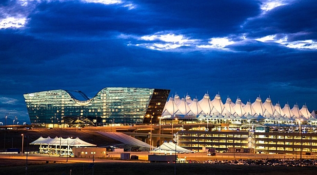 Denver'da Uçuşlar İptal