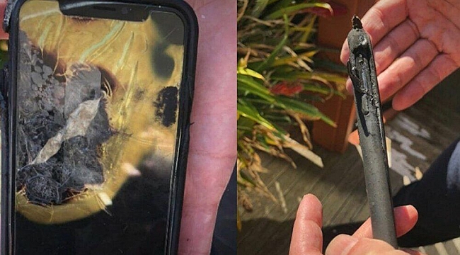 'iPhone X' Cebinde Patlayınca...