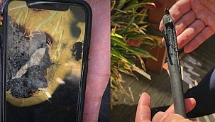 'iPhone X' Cebinde Patlayınca...