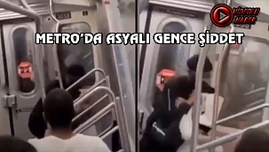 New York Metrosunda Asyalıya Şiddet