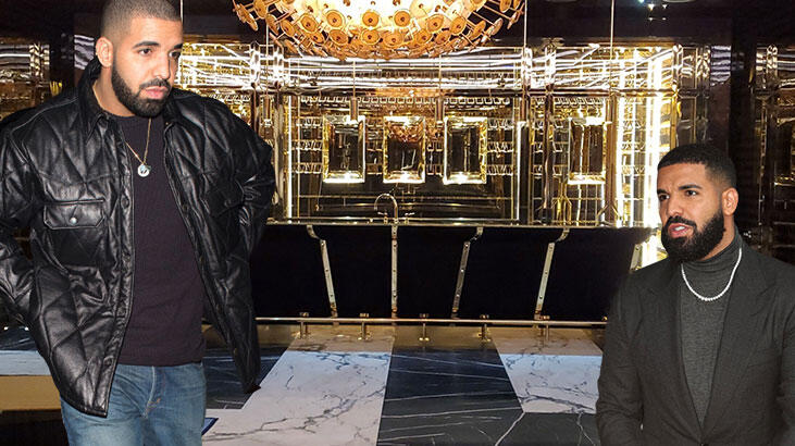 Drake'in korku dolu anları! Evine girmeden yakalan