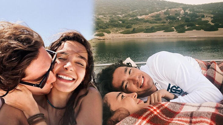 Ebru Şahin aşka geldi! Cedi Osman'a romantik kutla