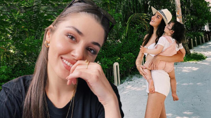 Hande Erçel'den Maldivler paylaşımı