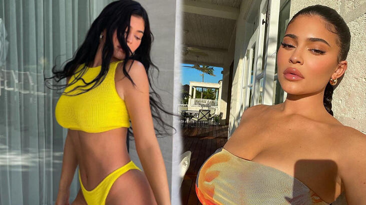 Kylie Jenner yaptığı photoshop'la sosyal medyanın
