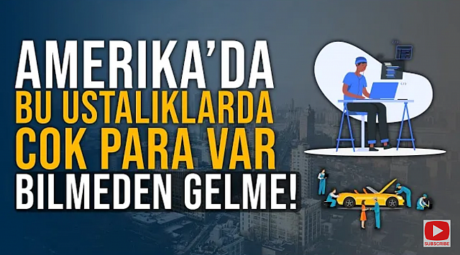 ABD'de Hangi Zanaatlar Para Kazandırır?