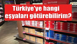 Amerika'dan Gelirken Gümrüğe Takılmayanlar