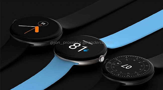 Google 'Pixel Watch'un İlk Görüntüleri
