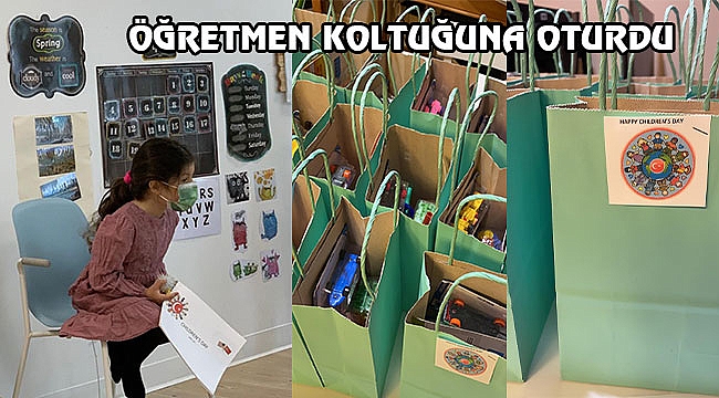 Irvine'de Defne'den 23 Nisan Hediyesi
