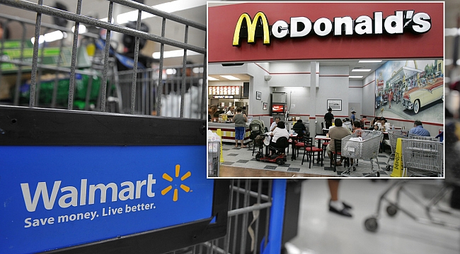 McDonald's Walmart'ta ki Lokantaları Kapatıyor
