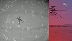 NASA, Mars'ta Helikopter Uçurdu!