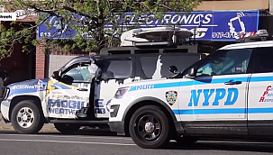 New York'ta Canlı Yayın Aracını Çaldı
