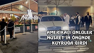 Nusret Beverly Hills'te İzdiham
